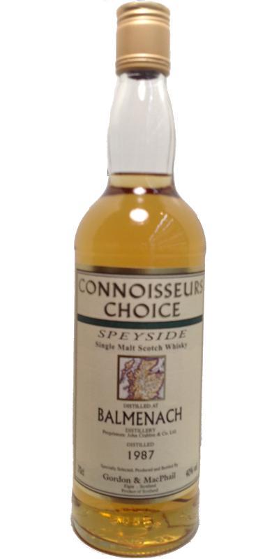 Balmenach 1987 GM Connoisseurs Choice