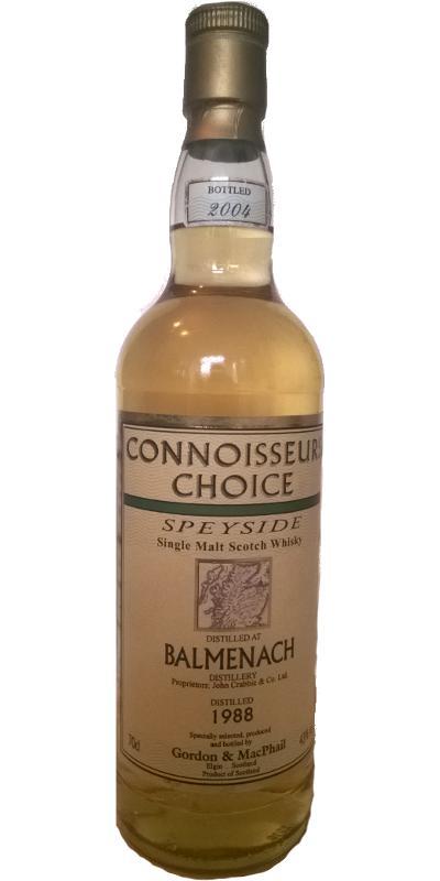 Balmenach 1988 GM Connoisseurs Choice