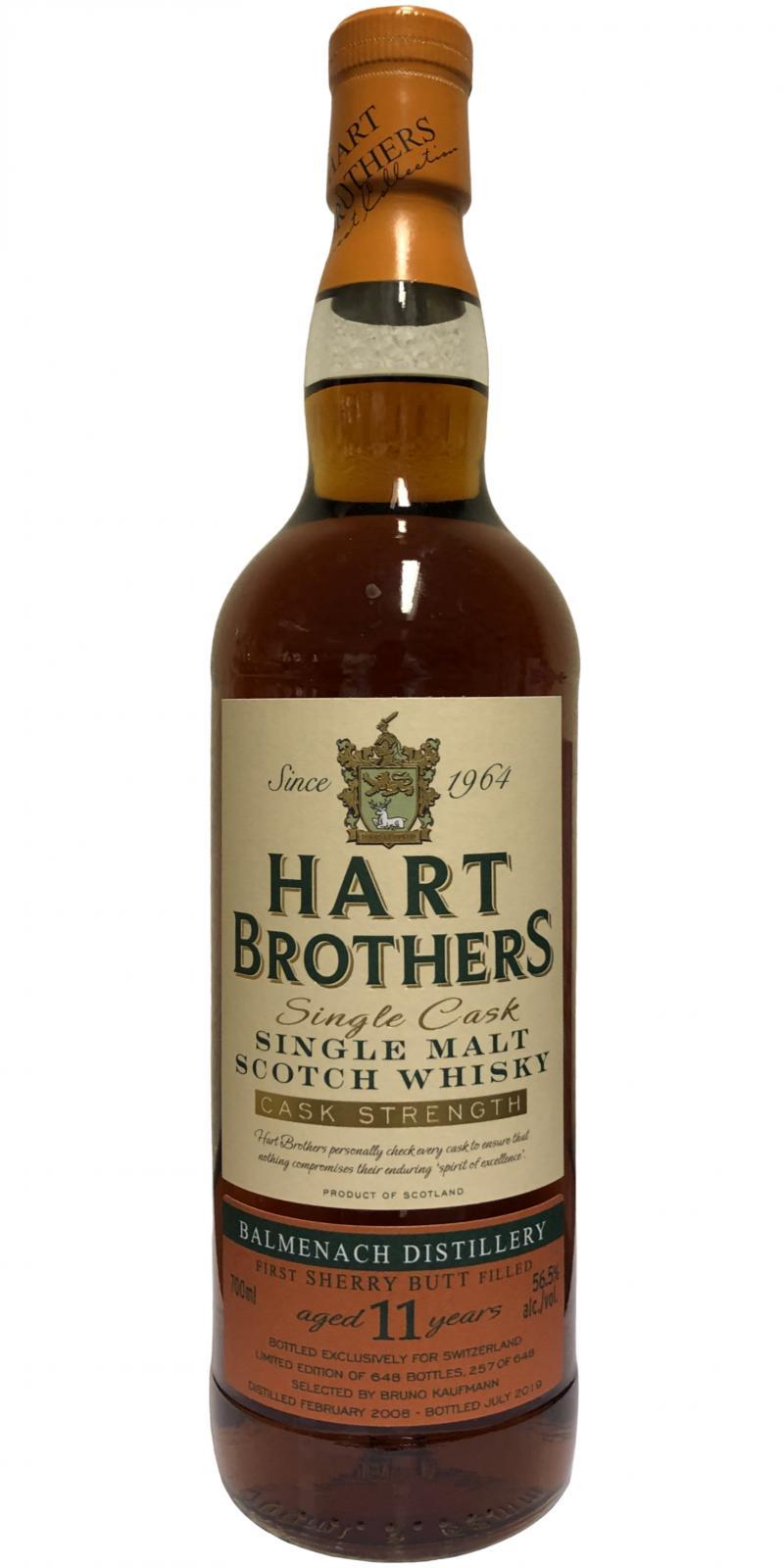 Balmenach 2008 HB Single Cask - Cask Strength