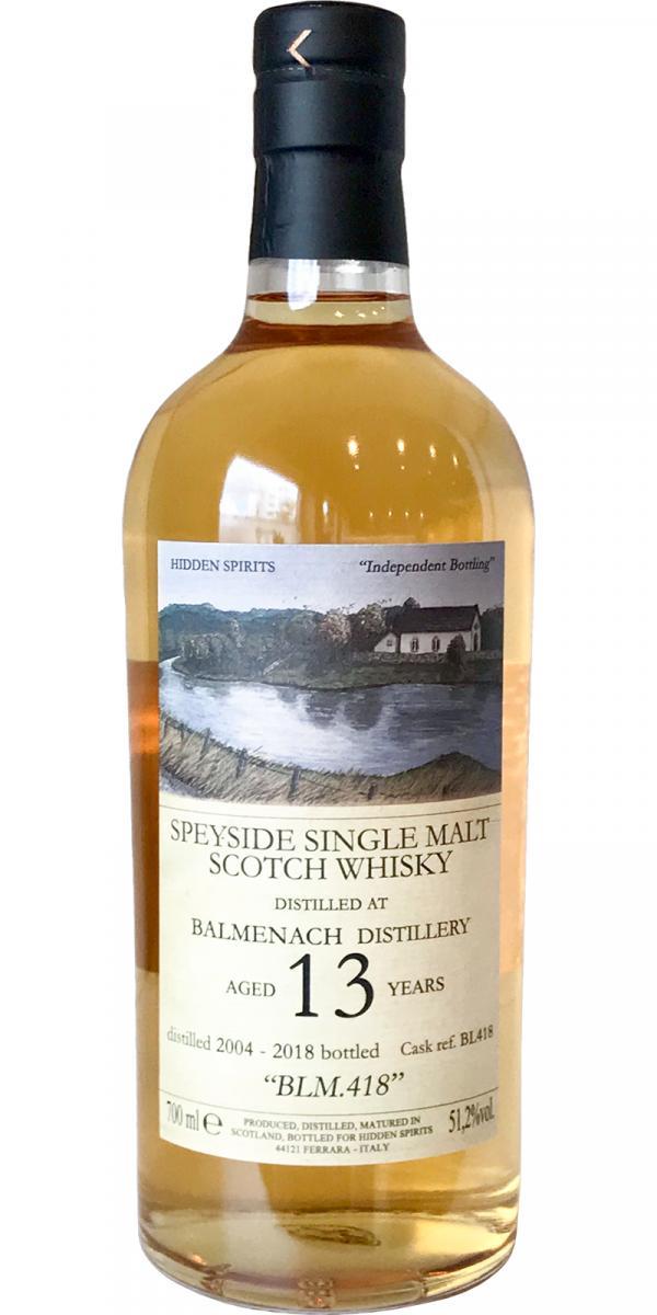 Balmenach 2004 HiSp BLM.418