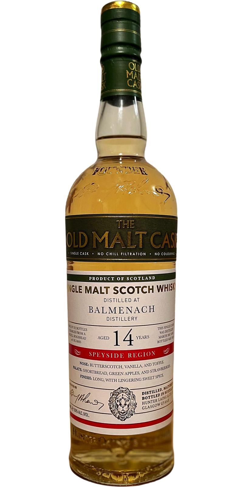 Balmenach 2007 HL The Old Malt Cask