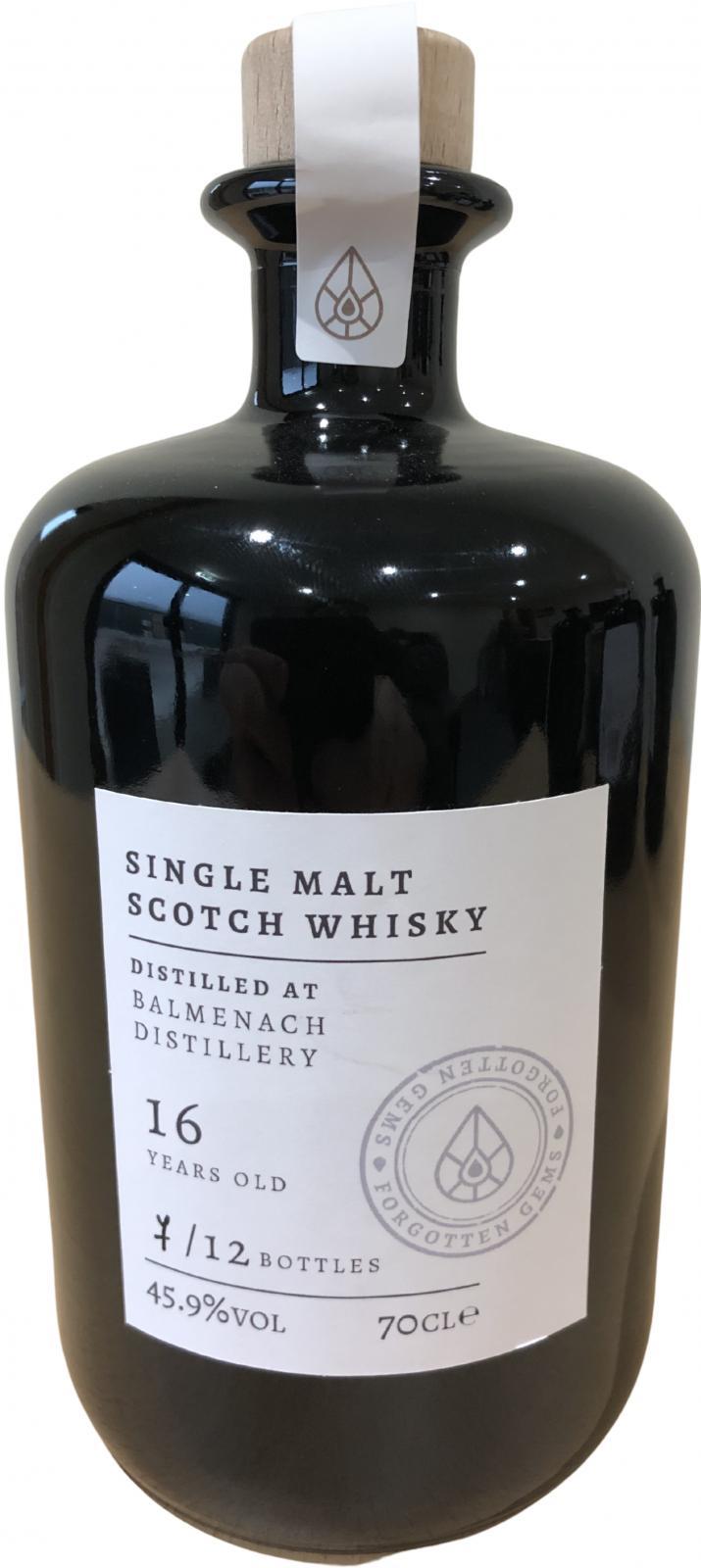 Balmenach 16-year-old MoM Forgotten Gems