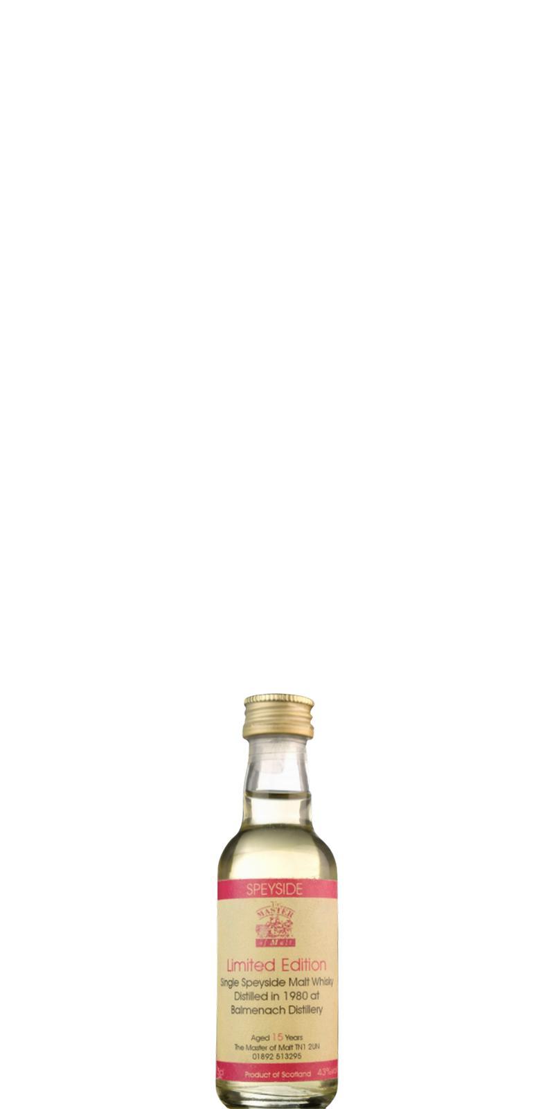 Balmenach 1980 MoM Miniature