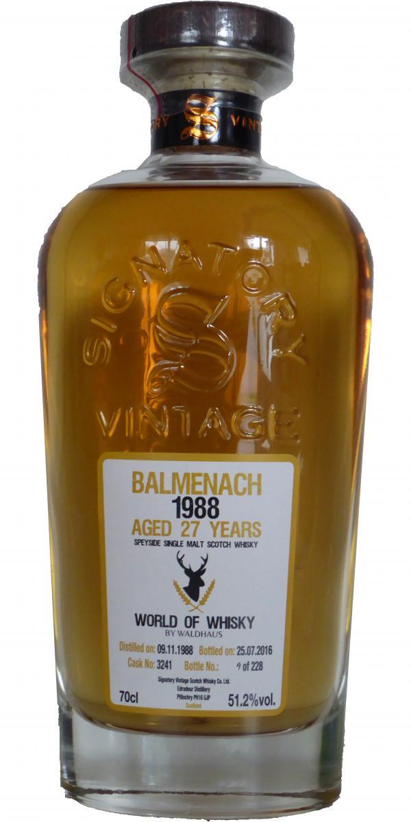 Balmenach 1988 SV Vintage Collection