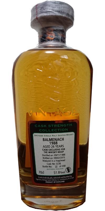 Balmenach 1988 SV Cask Strength Collection