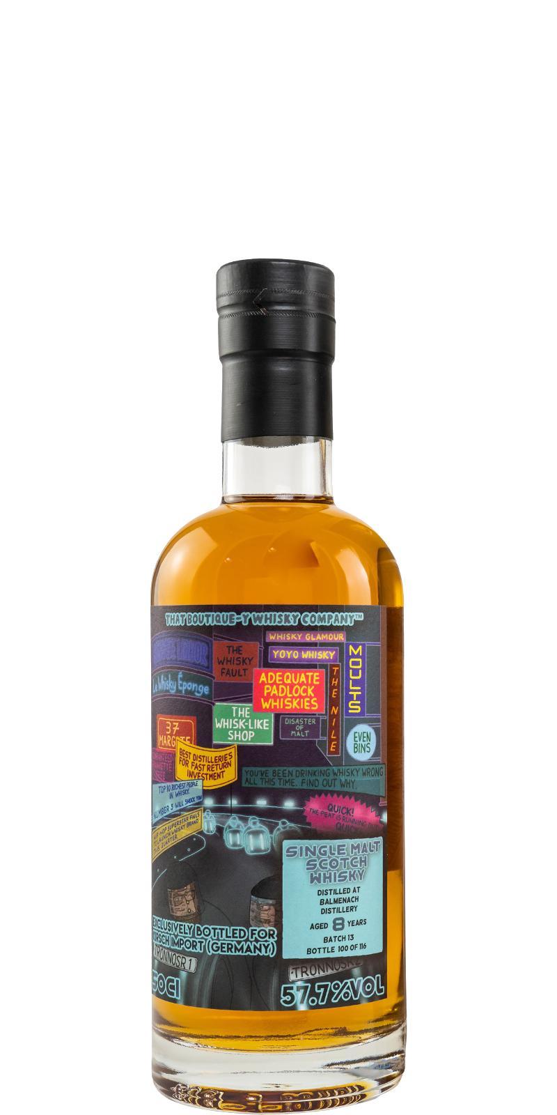 Balmenach Batch 13 TBWC