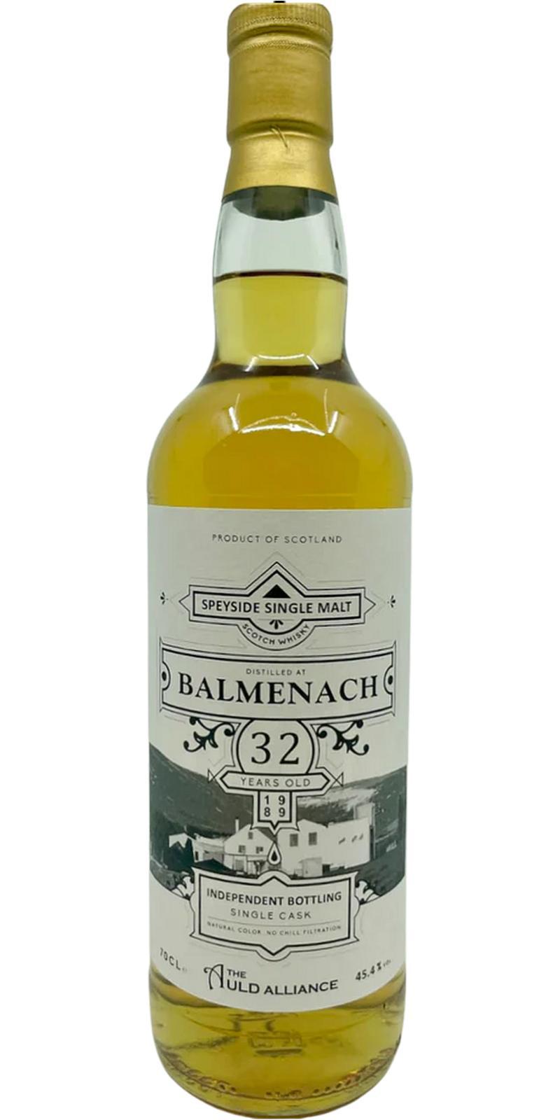 Balmenach 1989 TAA Single Cask