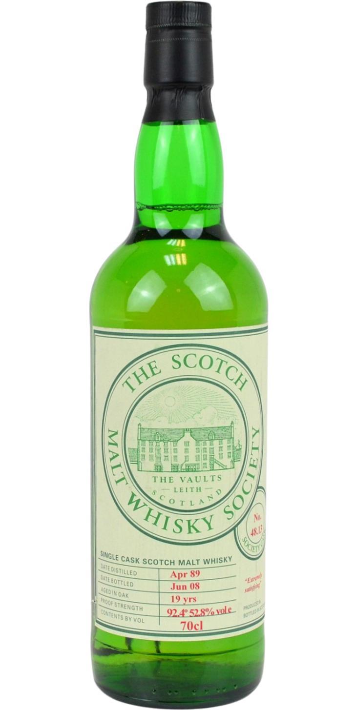 Balmenach 1989 SMWS 48.13 Extremely satisfying