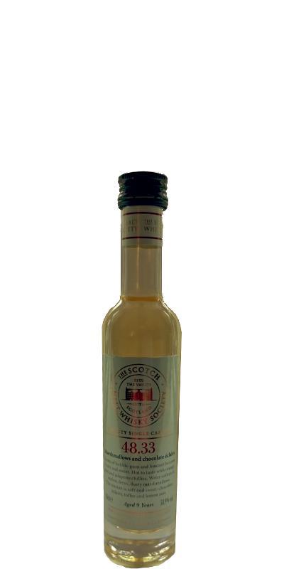 Balmenach 2002 SMWS 48.33 Marshmallows and chocolate éclairs