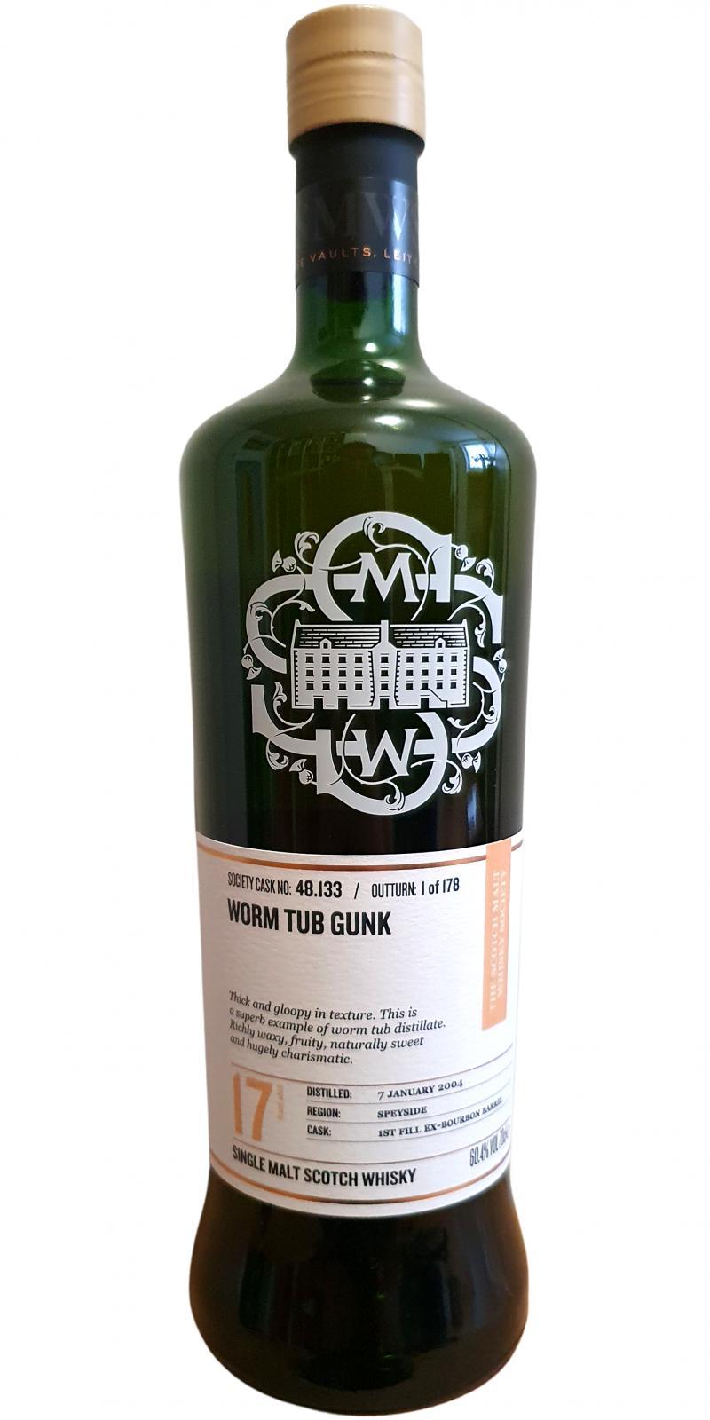 Balmenach 2004 SMWS 48.133 Worm Tub Gunk