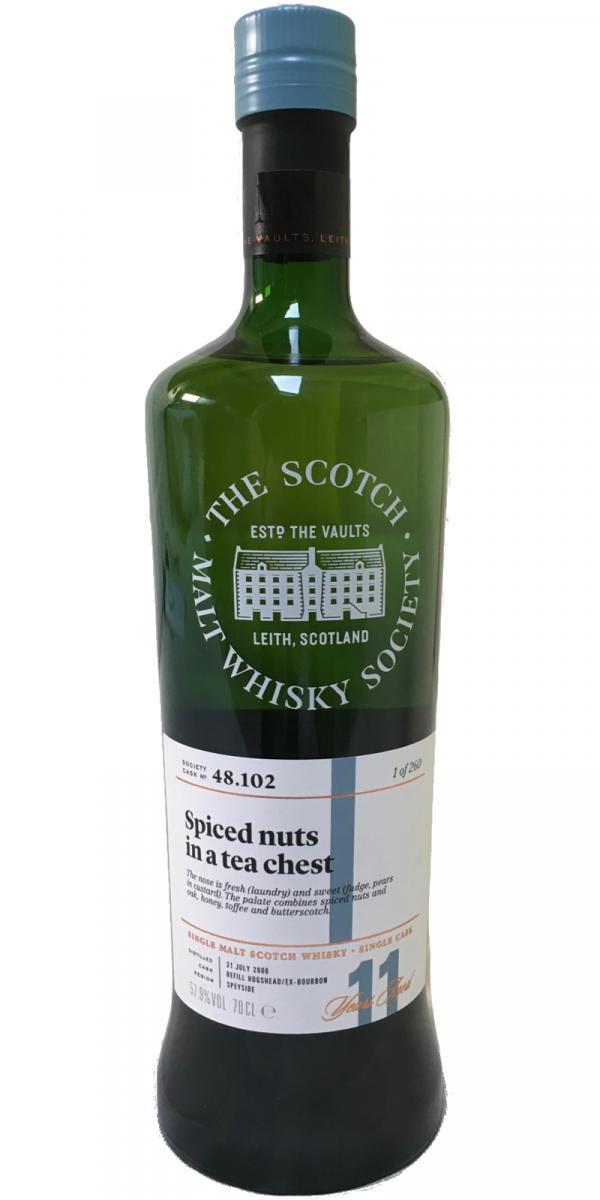 Balmenach 2006 SMWS 48.102 Spiced nuts in a tea chest