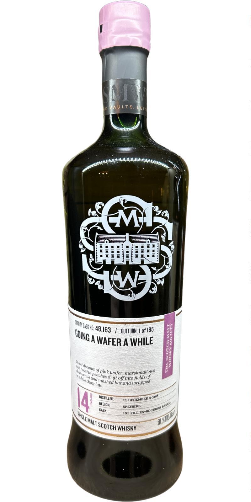 Balmenach 2008 SMWS 48.163 Going a wafer a while