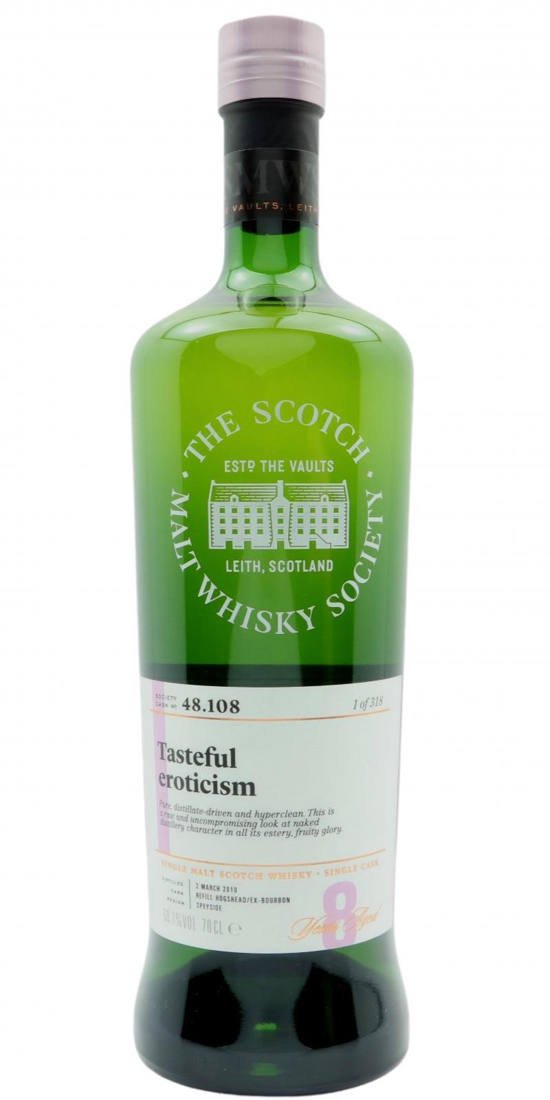 Balmenach 2010 SMWS 48.108 Tasteful eroticism