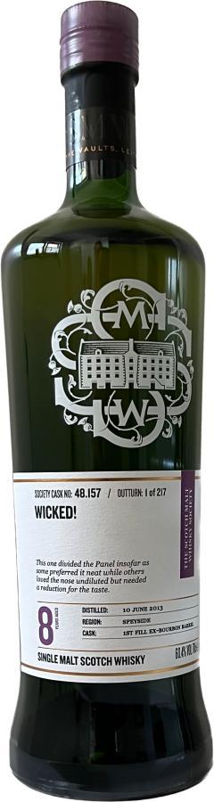 Balmenach 2013 SMWS 48.157 Wicked!