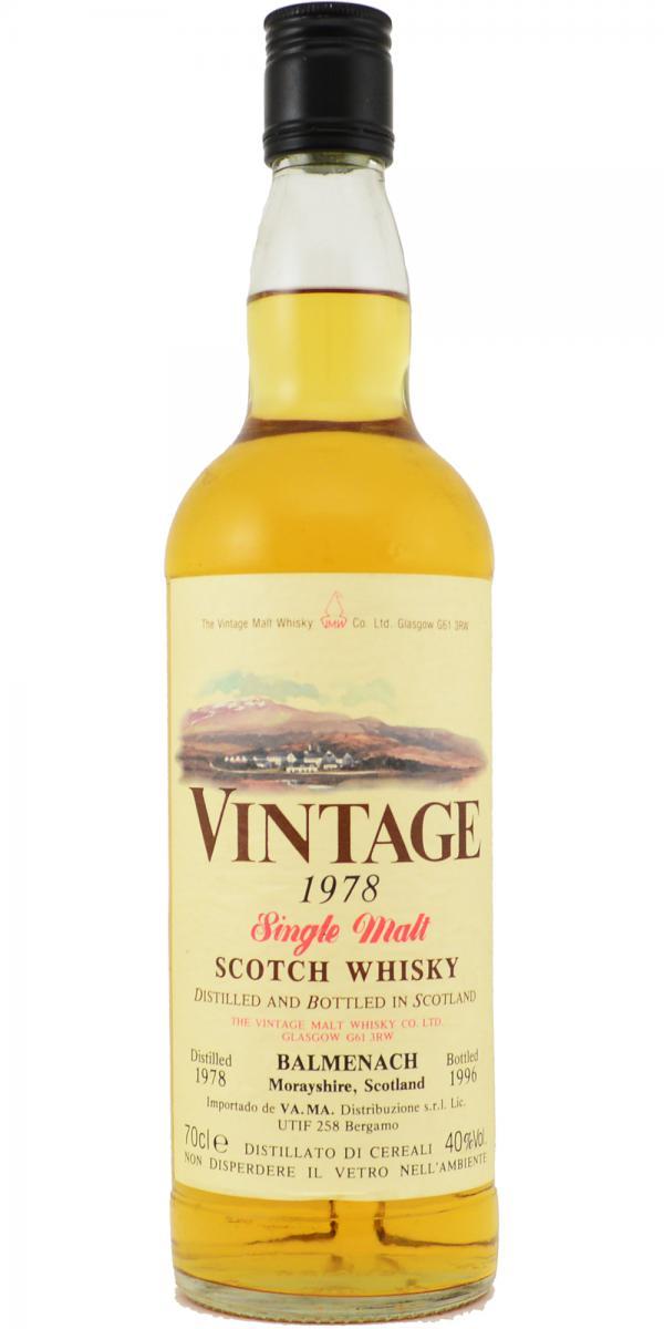 Balmenach 1978 VM Vintage