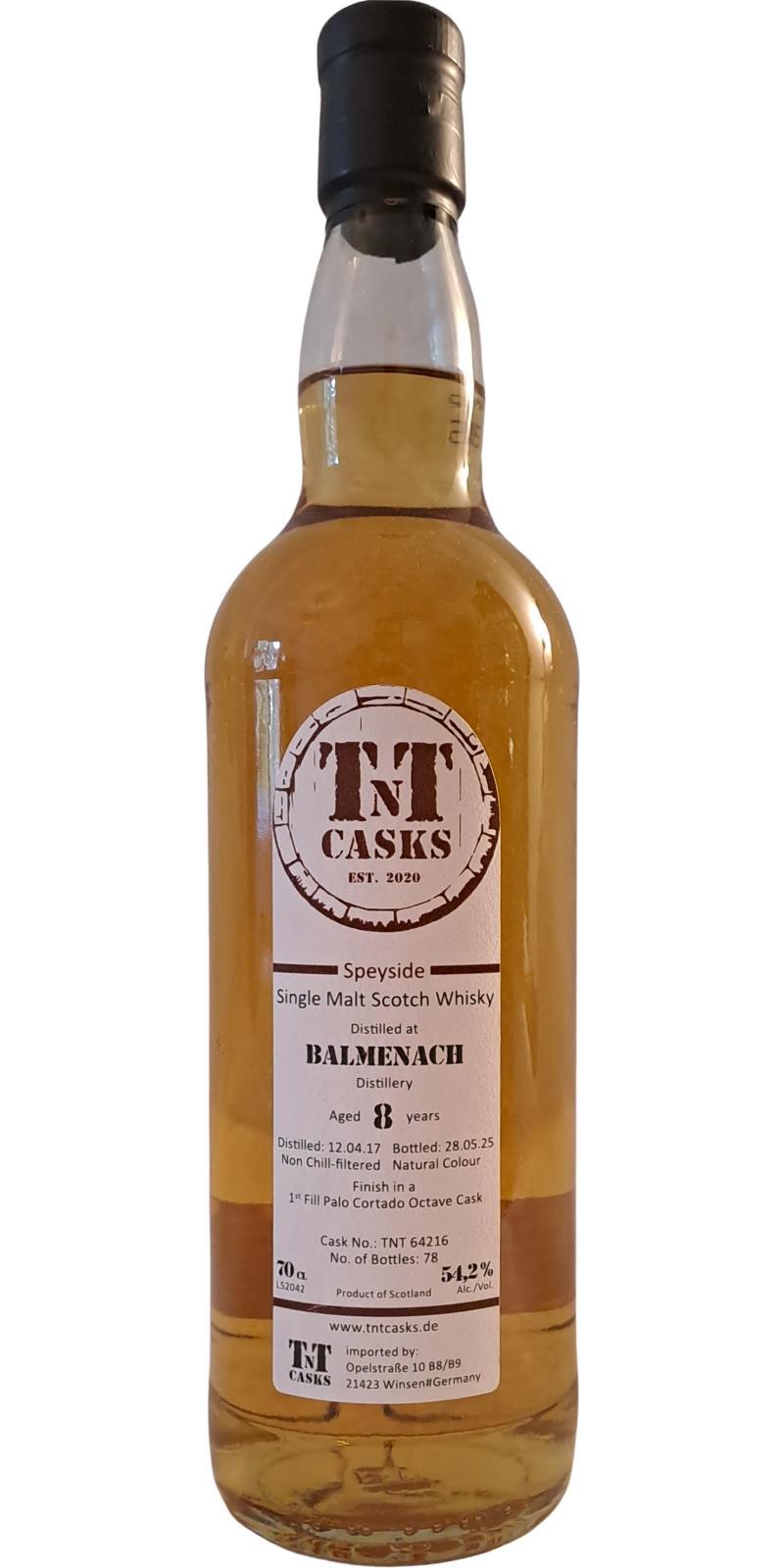 Balmenach 2017 TnTC