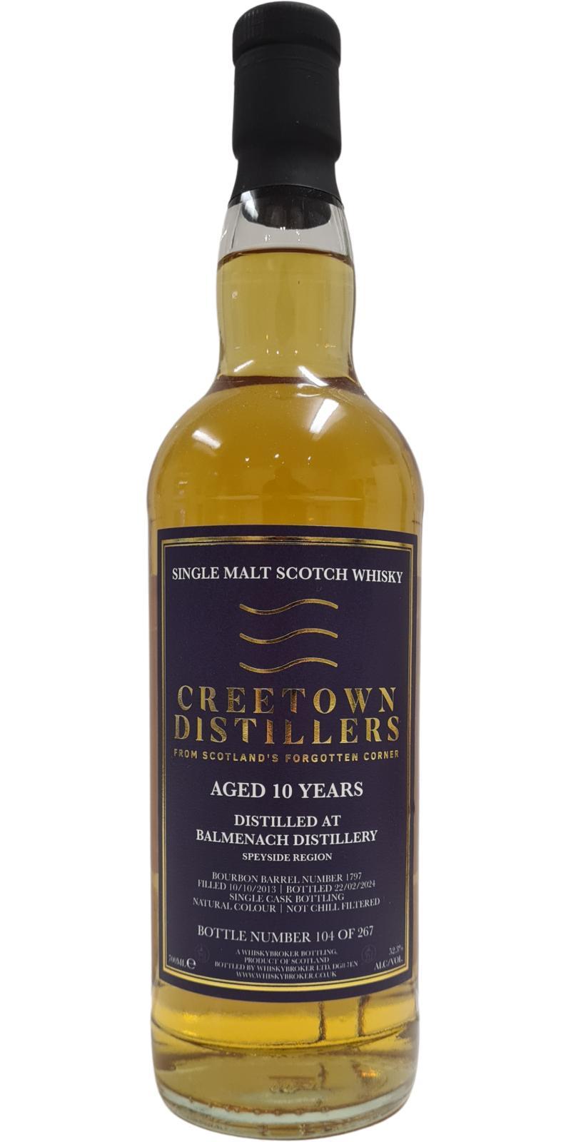 Balmenach 10-year-old WhB