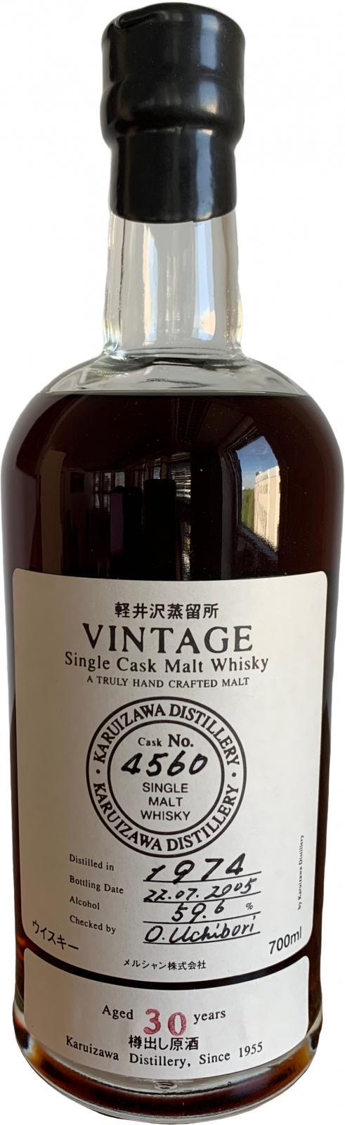 Karuizawa 1974  Vintage - Single Cask Malt Whisky