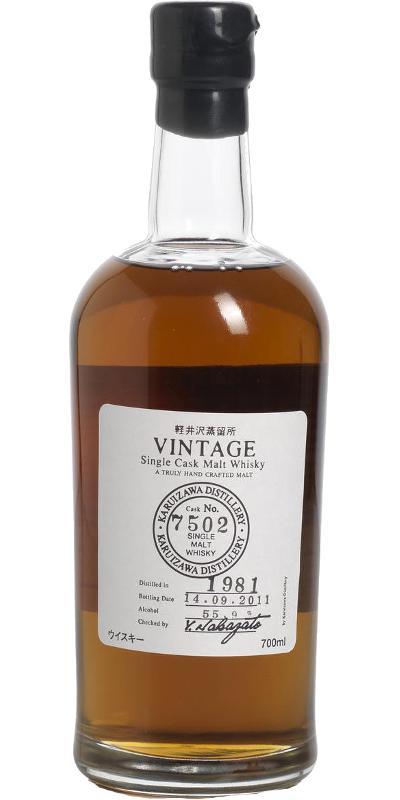 Karuizawa 1981  Vintage - Single Cask Malt Whisky
