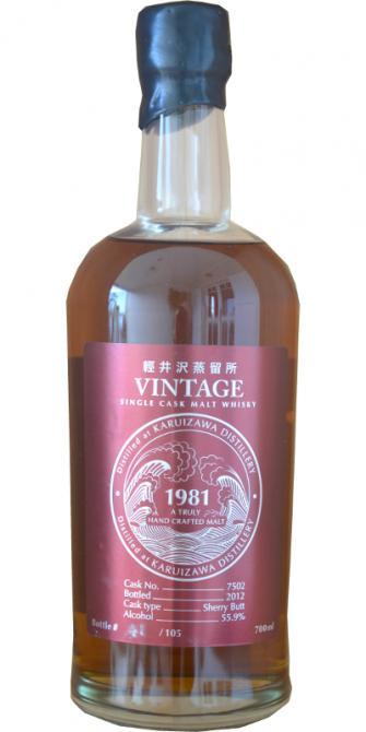 Karuizawa 1981  Waves Serie - Red