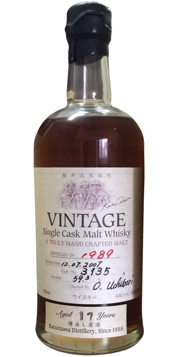 Karuizawa 1989  Vintage - Single Cask Malt Whisky