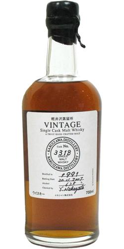 Karuizawa 1991  Vintage - Single Cask Malt Whisky