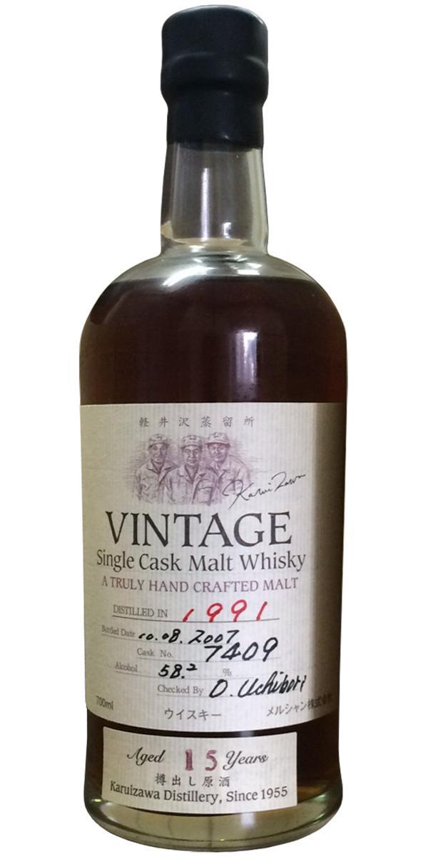Karuizawa 1991  Vintage - Single Cask Malt Whisky