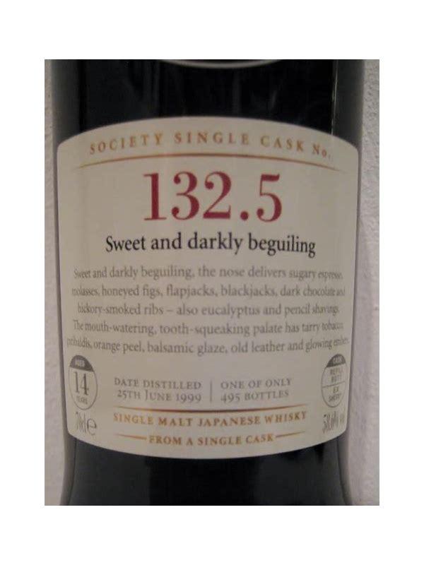 Karuizawa 1999 SMWS 132.5  Sweet and darkly beguiling