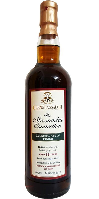 Glenglassaugh 1978  The Massandra Connection