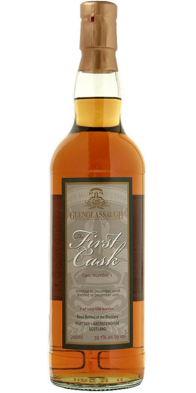 Glenglassaugh 2008  The First Cask