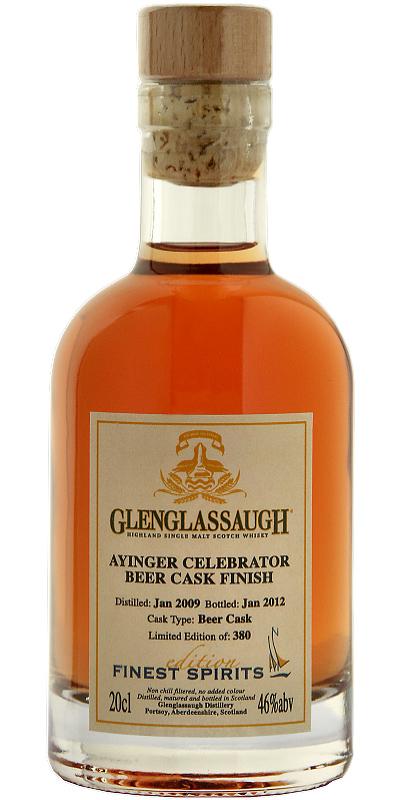 Glenglassaugh 2009  Ayinger Celebrator
