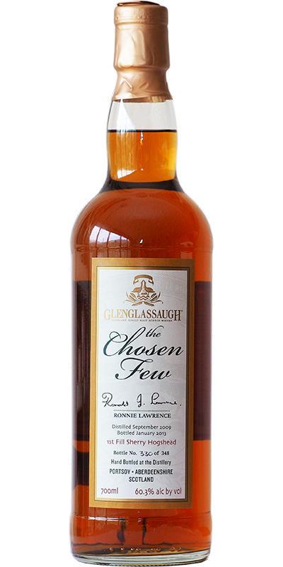 Glenglassaugh 2009 Ronnie Lawrence  The Chosen Few