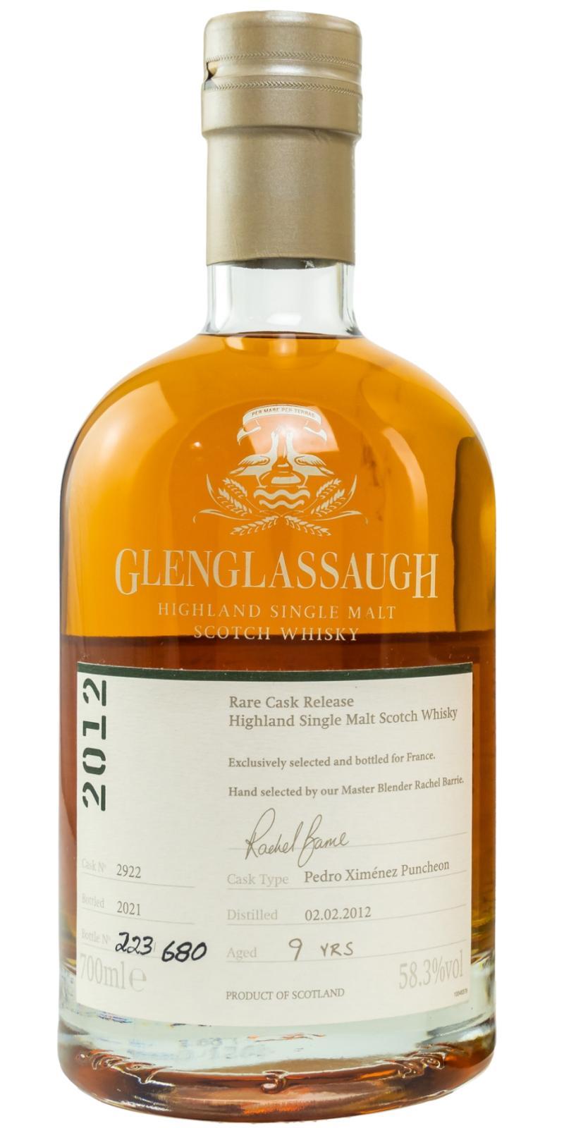 Glenglassaugh 2012  Rare Cask Release