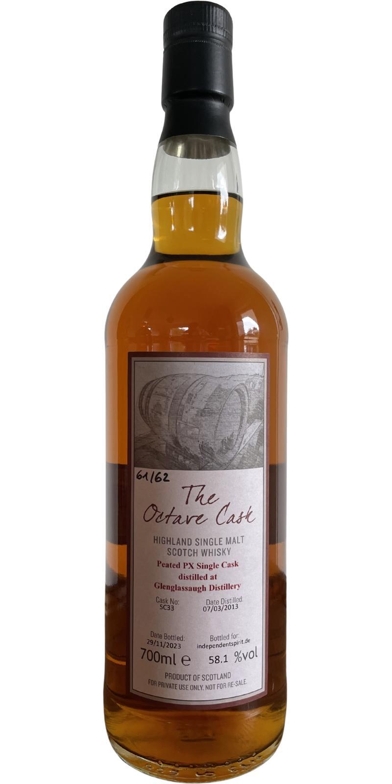Glenglassaugh 2013  The Octave Cask