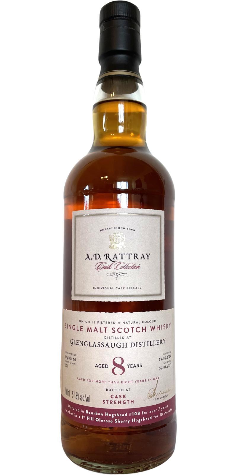 Glenglassaugh 2014 DR  Individual Cask Release