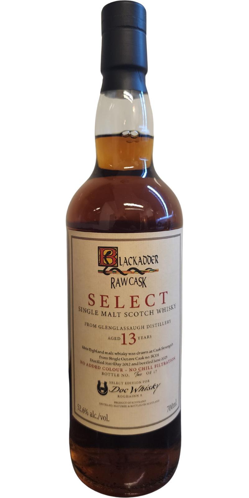 Glenglassaugh 2012 BA  Raw Cask - Select