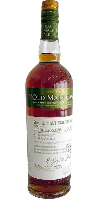 Glenglassaugh 1984 DL  The Old Malt Cask