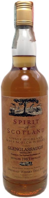 Glenglassaugh 1983 GM  Spirit of Scotland