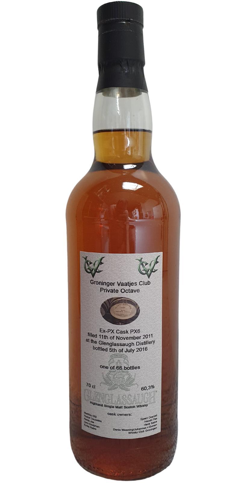 Glenglassaugh 2011 PX6  Private Octave