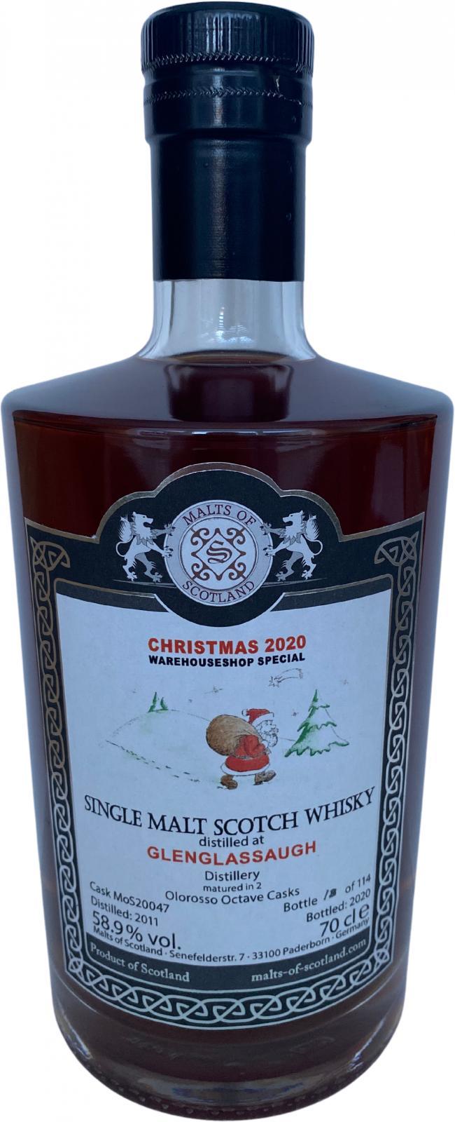 Glenglassaugh 2011 MoS  Christmas 2020