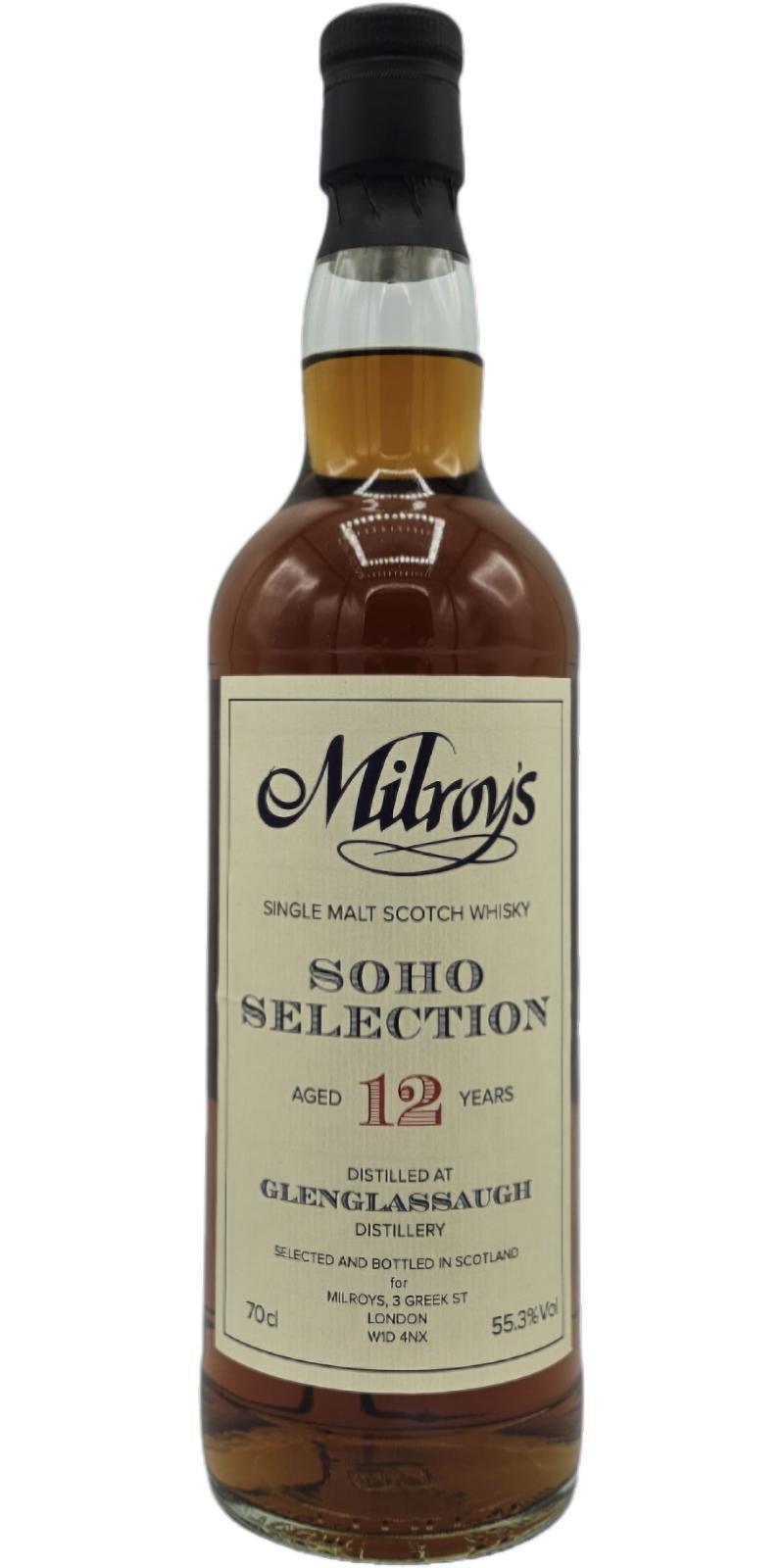 Glenglassaugh 2011 Soh  Soho Selection