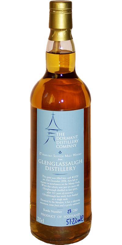 Glenglassaugh 1976 RM  Dormant Distillery Company