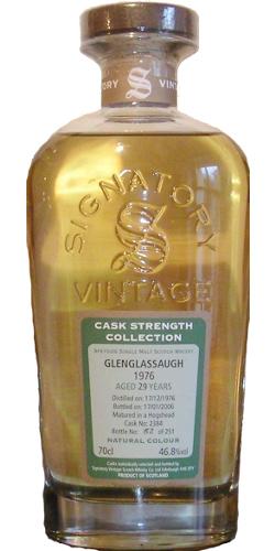 Glenglassaugh 1976 SV  Cask Strength Collection