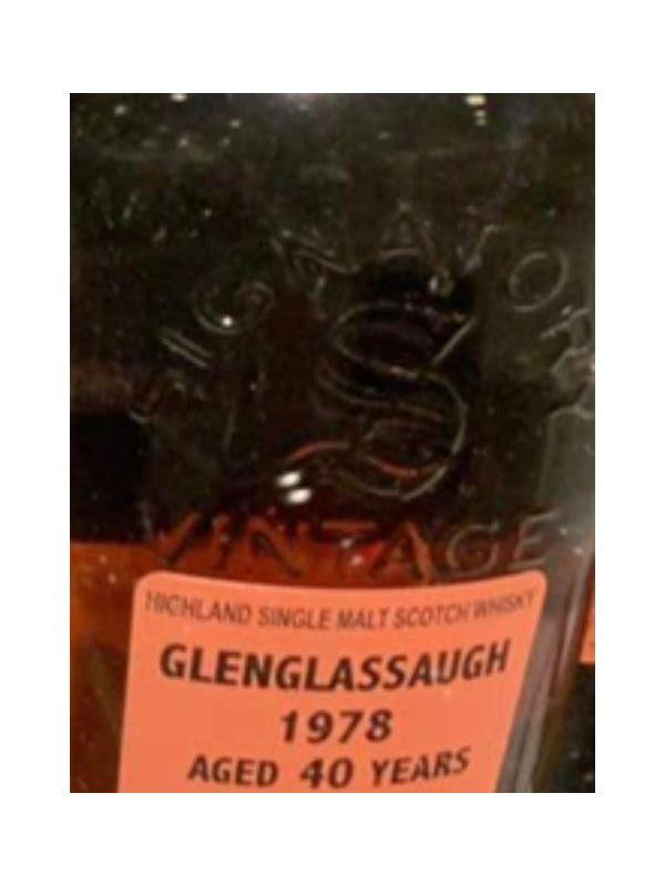 Glenglassaugh 1978 SV  30th Anniversary