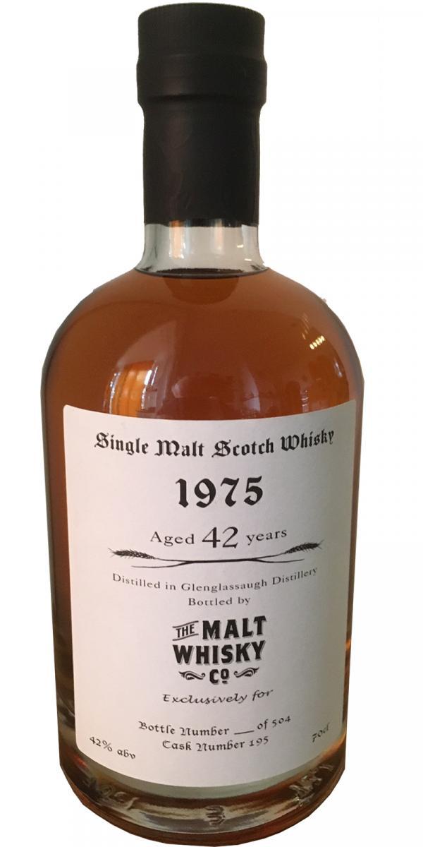 Glenglassaugh 1975 TMWC  Private Bottling
