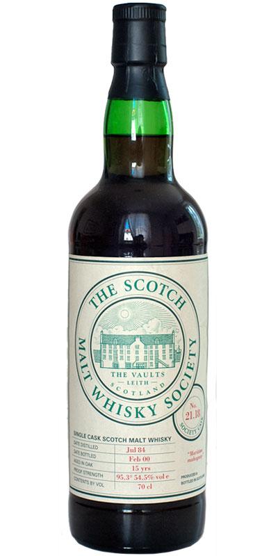Glenglassaugh 1984 SMWS 21.18  Maritime mahogany