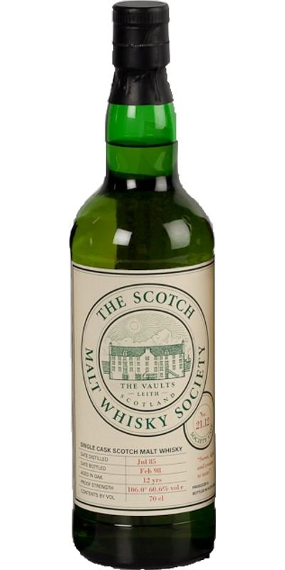 Glenglassaugh 1985 SMWS 21.12  Sweet, light and creamy to taste