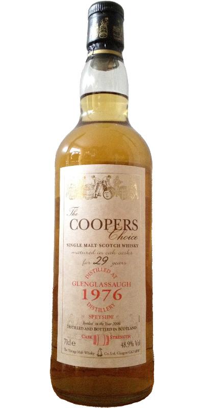 Glenglassaugh 1976 VM  The Cooper's Choice