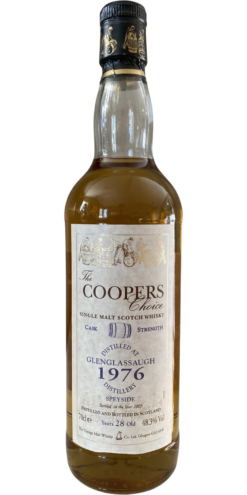 Glenglassaugh 1976 VM  The Cooper's Choice