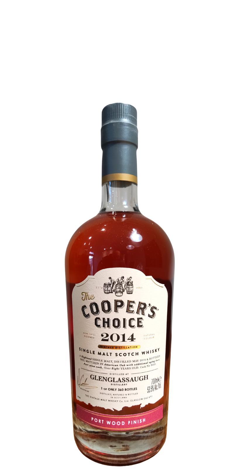 Glenglassaugh 2014 VM  The Cooper's Choice